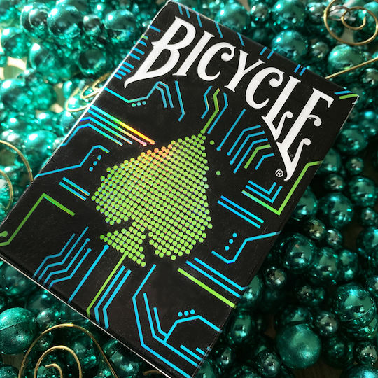 Bicycle Dark Mode Spielkarten Schwarz in Kunststoffbox