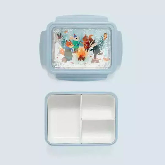 Petit Monkey Set de mâncare pentru copii din plastic Transparent x x 7buc