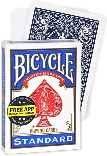 Bicycle Playing Cards Laminated for Poker Blue