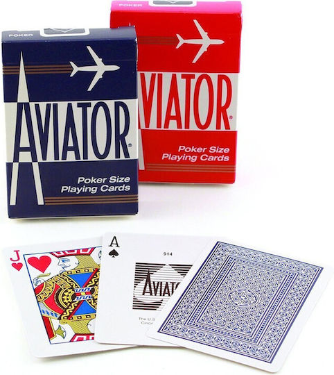 Aviator Spielkarten Blau