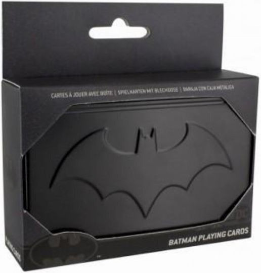 Paladone Batman Σετ Συλλεκτική Τράπουλα 6τμχ Batman Πλαστικοποιημένη σε Μεταλλικό Κουτί