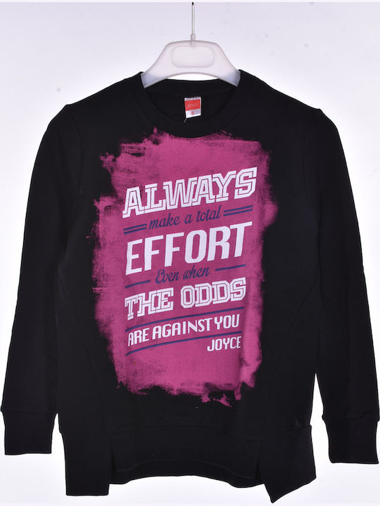 Kinder-Sweatshirt Schwarz Allways