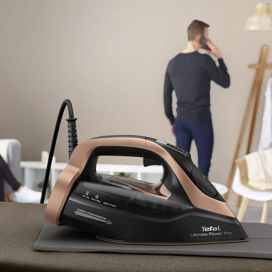Tefal Ultimate Power Pro Σίδερο Ατμού 3200W με Συνεχόμενη Παροχή Ατμού 85gr/min