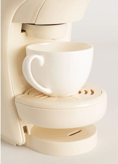 Create Potts Καφετιέρα για Κάψουλες Nespresso Πίεσης 19bar Cream