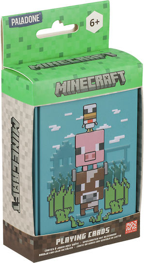 Paladone Minecraft Set Spielkarten 6 Stück Mehrfarbig