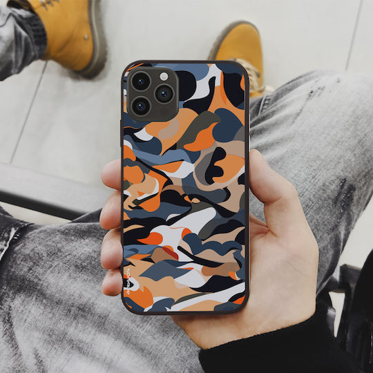 Sonique Camouflage Army Series Case for Xiaomi Poco F5 5G Orange