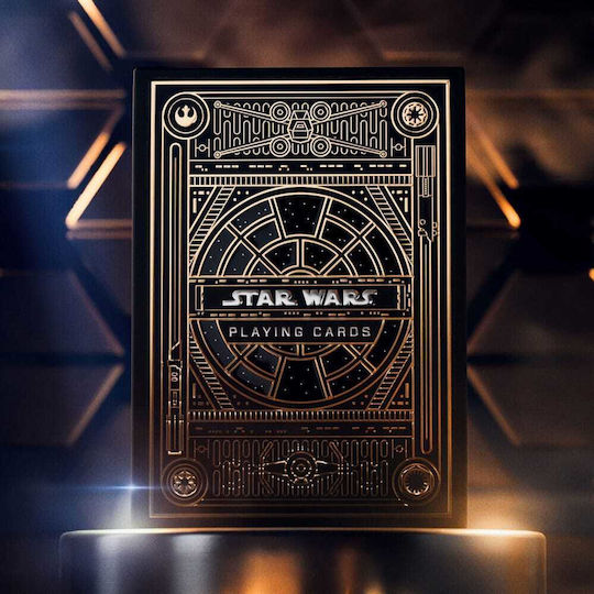 Theory11 Συλλεκτική Τράπουλα Star Wars Χάρτινη για Poker Χρυσή