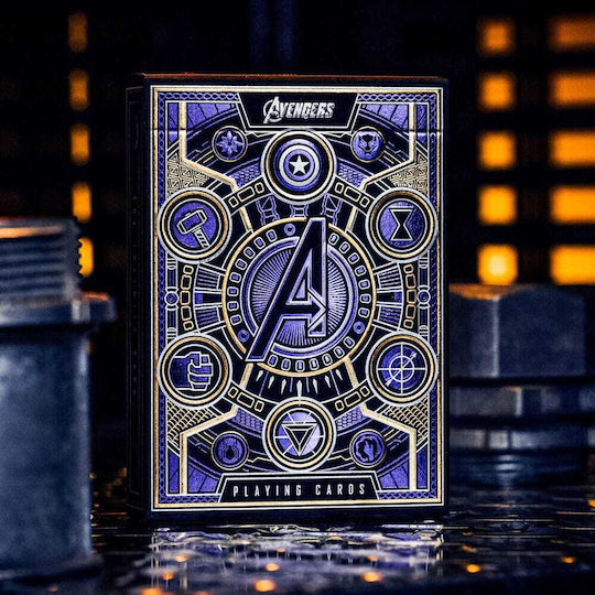 Avengers Infinity Saga Playing Cards Blue Version