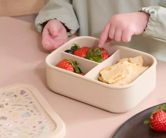 Filibabba Kinder Lebensmittelbehälter aus Silikon 0.7Es Rosa