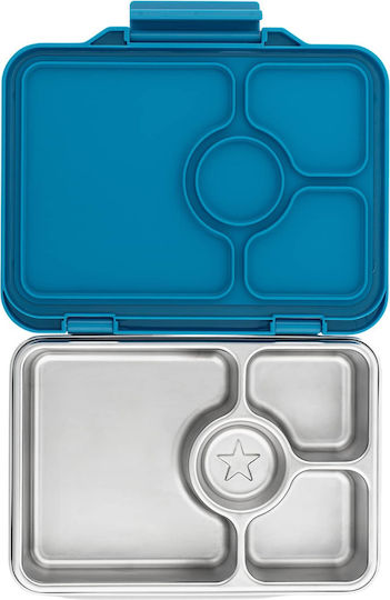 Yumbox Recipient pentru copii din plastic Albastru