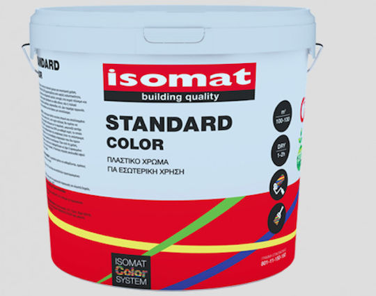 Isomat Standard Color Plastik Farbe für Innenbereich Verwendung Weiß 9Es