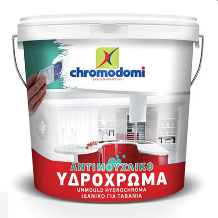 CHromodomi Unmould Plastic Anti-Mildew Watercolor Paint for Interior Use White 3lt