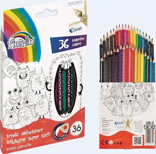 Set 36 Buntstifte Fiorello Super Soft
