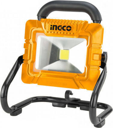 Ingco Battery Jobsite Light LED IP20 with Brightness up to 1800lm