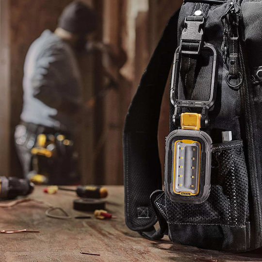 Dewalt Φακός Συνεργείου Επαναφορτιζόμενος LED IP45 με Φωτεινότητα έως 1000lm