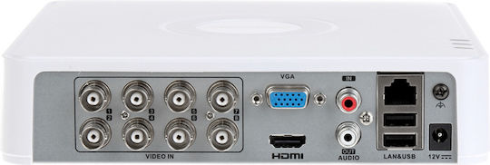 Hikvision iDS-7108HQHI-M1-S Καταγραφικό DVR 8 Καναλιών με Ανάλυση Full HD