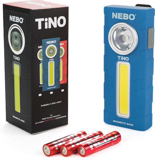Nebo Battery Workshop Light LED Dual Function with Brightness up to 300lm Tino