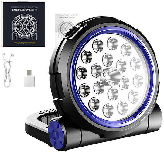 Superfire Arbeitslampe Batterie LED IPX5 mit einer Helligkeit von bis zu 920lm