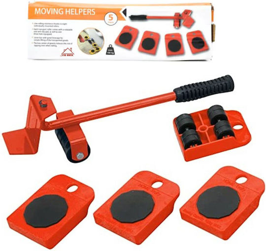 Furniture Lifter for Weight Load up to 150kg Red