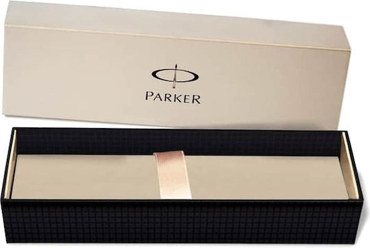 Parker Σετ Πένα Γραφής Medium Ασημί από Ατσάλι