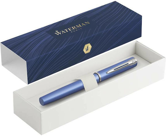 Waterman Graduate Allure Writing Pen Fine Blue made of Brass