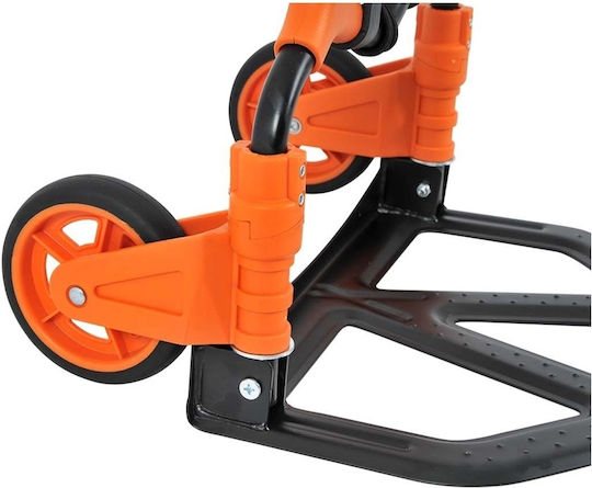 Black & Decker Transport Trolley Foldable for Weight Load up to 65kg Orange