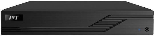 TVT TD-3004H1-4P-B1-B Καταγραφικό NVR 4 Καναλιών με Ανάλυση Full HD+