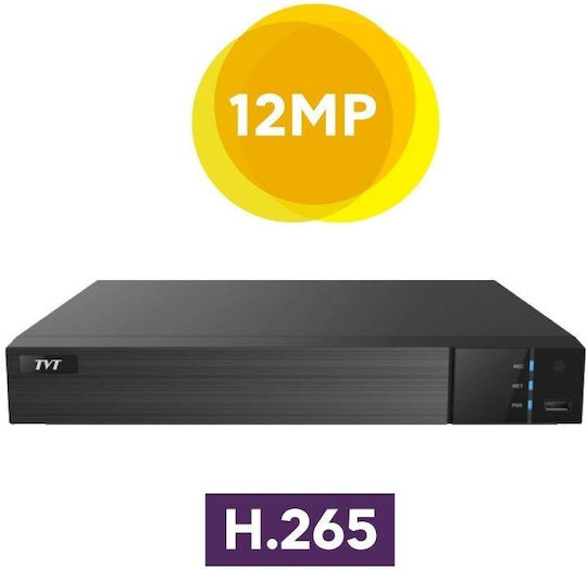 TVT TD-3332H2-B2 Καταγραφικό NVR 32 Καναλιών με Ανάλυση 4K