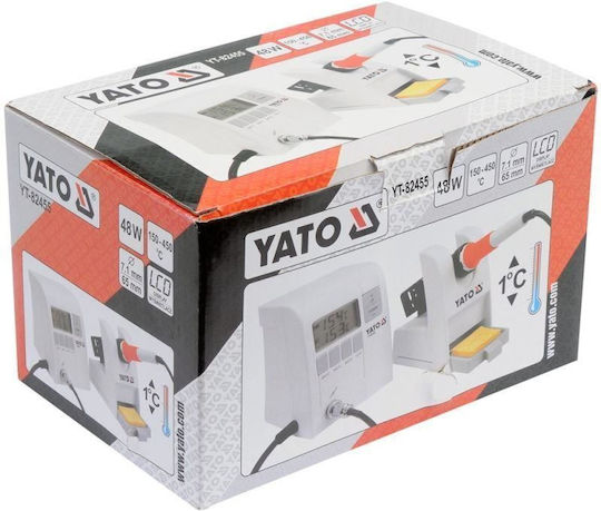 Yato Σταθμός Κόλλησης Ρεύματος 48W με Ρύθμιση Θερμοκρασίας
