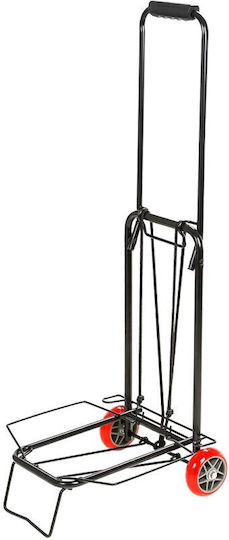 Brunner Transport Trolley Pickup Foldable for Weight Load up to 30kg Black