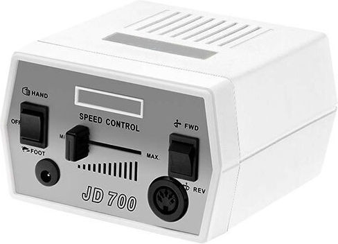 JSDA JD700 Nagelfräser Strom 35W Weiß mit Pedal mit 30000 Umdrehungen pro Minute