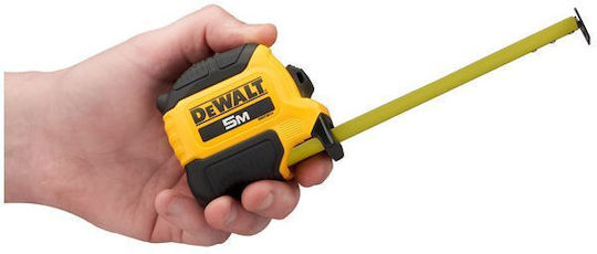 Dewalt Tape Measure with Auto-Rewind 5m