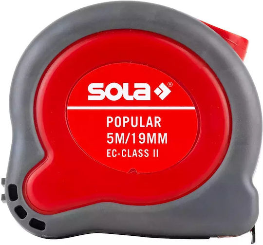 Sola POPULAR PP3 Tape Measure with Auto-Rewind 13mm x 3m