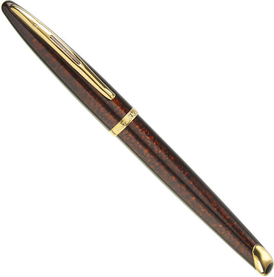 Waterman Carene Πένα Γραφής Fine Καφέ