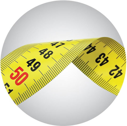 Benman Iron Blade Tape Measure with Auto-Rewind 25mm x 5m