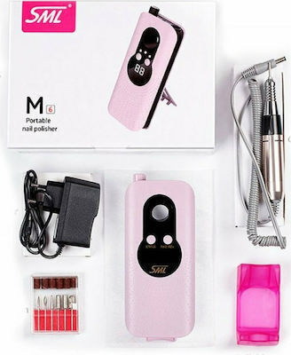 SML Nagelfräser Strom 30W Rosa mit 35000 Umdrehungen pro Minute