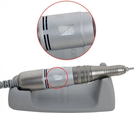 Saeyang 3 Champion Nail Drill Power 45W Pink with Pedal with 35000 Rotations per Minute