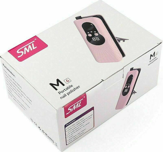 SML Nagelfräser Strom 30W Rosa mit 35000 Umdrehungen pro Minute