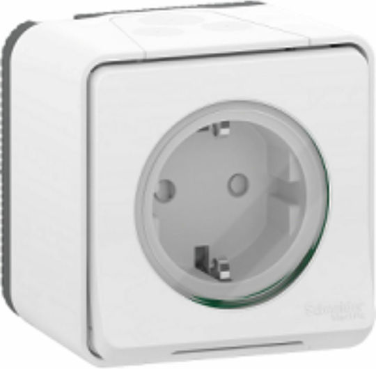 Schneider Electric Power Socket White 1pcs