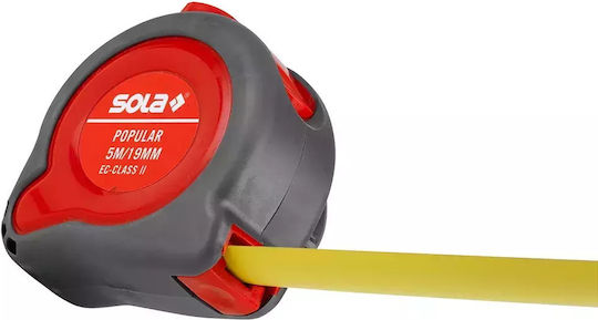 Sola POPULAR PP8 Μετροταινία με Αυτόματη Επαναφορά 25mm x 8m 2τμχ