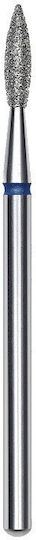 Staleks Nail Drill Diamond Cutter Bit with Flame Head Blue