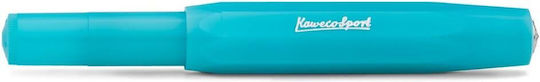 Kaweco Frosted Sport Writing Pen Medium Blue made of Plastic with Blue Ink Blueberry