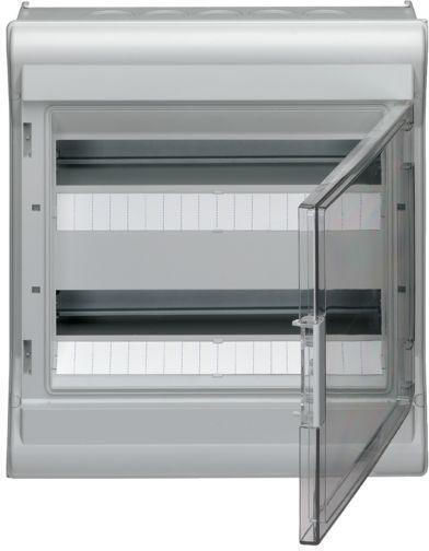 Hager Vector Wall mounted Waterproof 18-Elements Fuse Box with 2 Rows W418xH452xD151mm