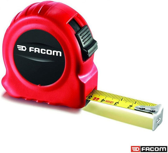 Facom 8m x 25mm Tape Measure with Auto-Rewind 25mm x 8m