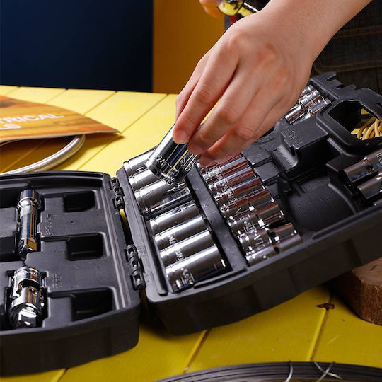 Deli Set Ratchet 1\2" 32pcs