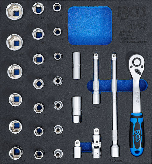 BGS Technic Καστάνια με Καρυδάκια 1\2" 27τμχ