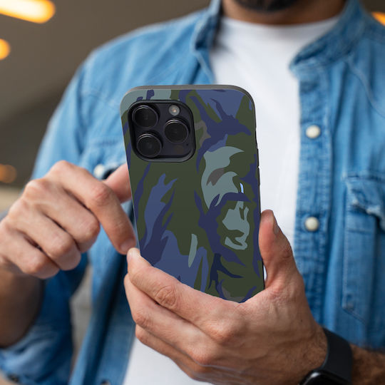Калъф Sonique Camouflage Army Series за Xiaomi Poco F5 5G Син 01