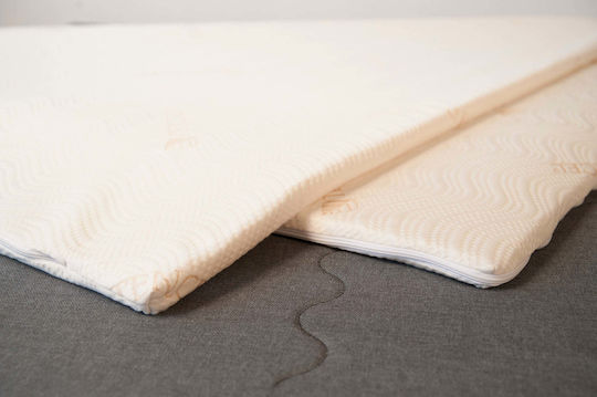 BestSleep Matratzentopper Memory Topper, Removable Tencel Cover Einzel Memory-Schaum 100x190x4cm