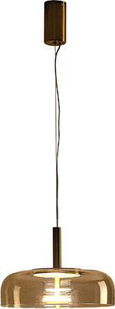 Eurolamp Lobby Висящо Осветително Тяло Златист 30x30x139см.