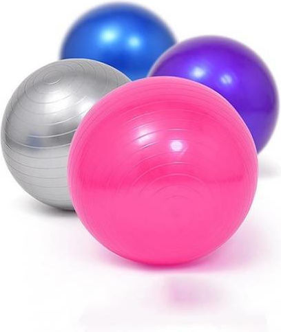 E-Fit Fitball Μπάλα Pilates 65cm , 1.5kg σε Μωβ Χρώμα